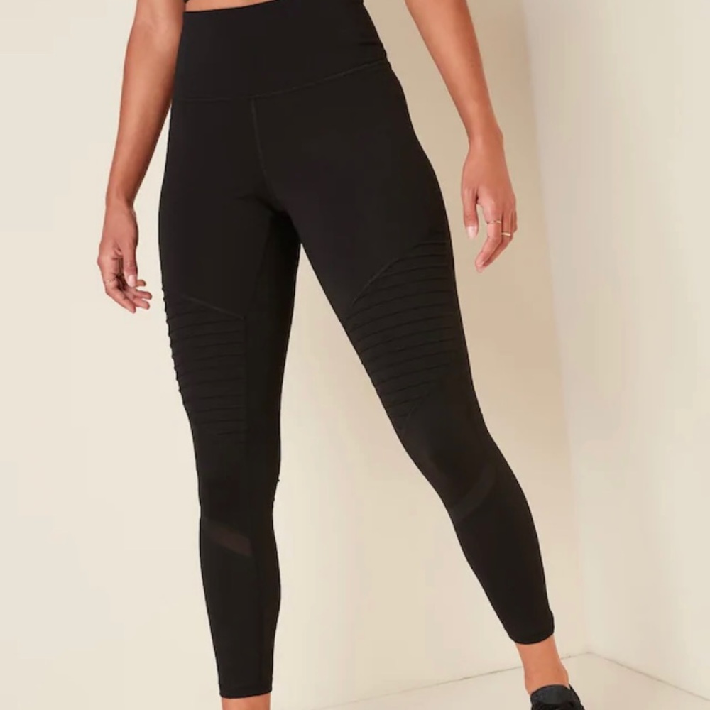 Old Navy 7/8 Moto Leggings
